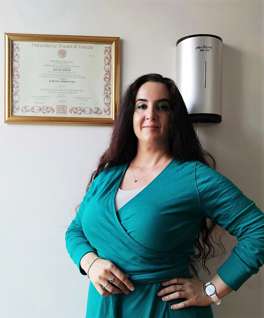Dottoressa Elena Alessi - Esperta in Scienze Ambientali